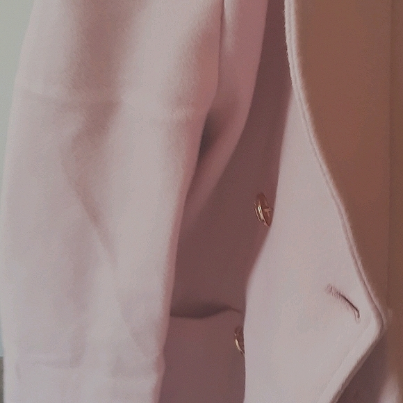 Button Front Trench Coat - PINK - Picture 8 of 8